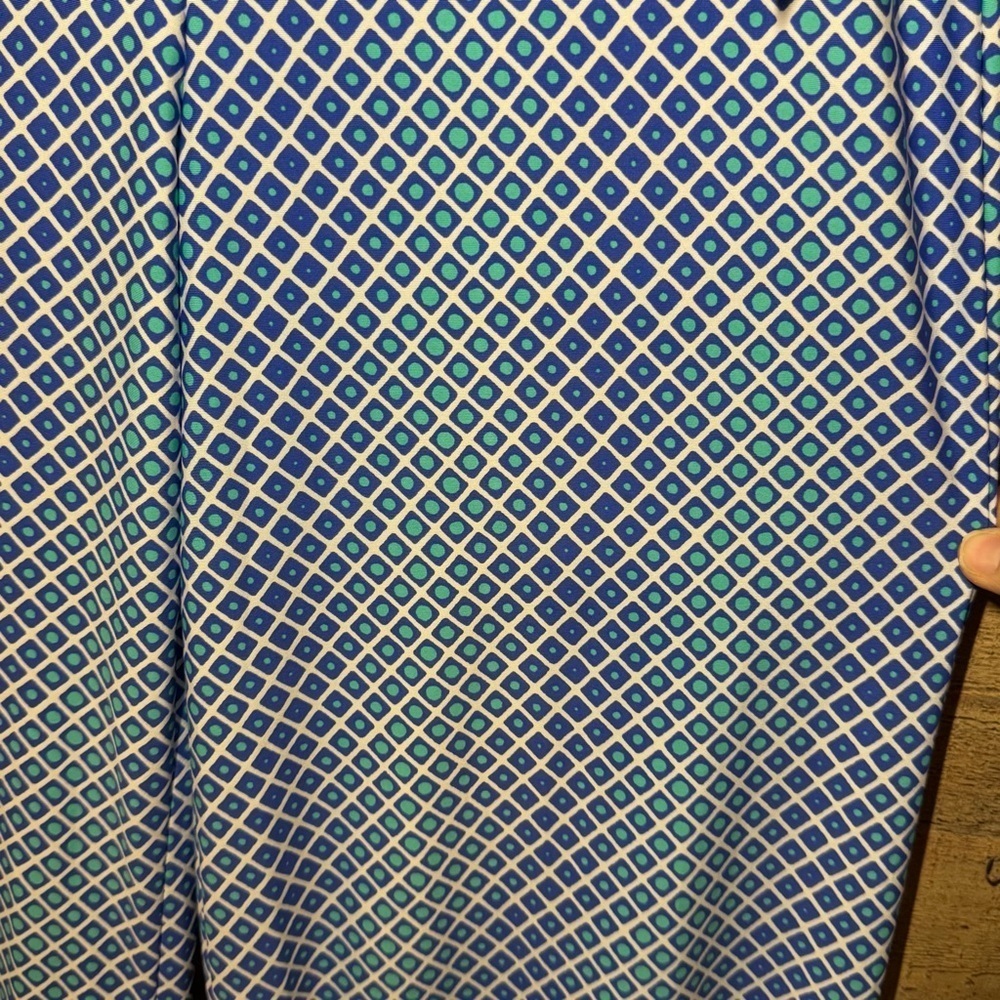 Helen Jon Relaxed Side-Tie Pant Upf 50+ Ombre Geo Print size Medium Beach Resort - Picture 7 of 12